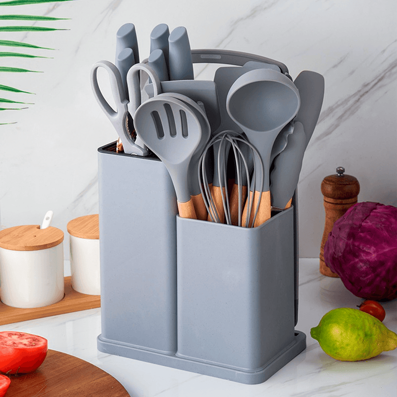 Kit 12 Peças Utensílios de Cozinha - CozzyKit™