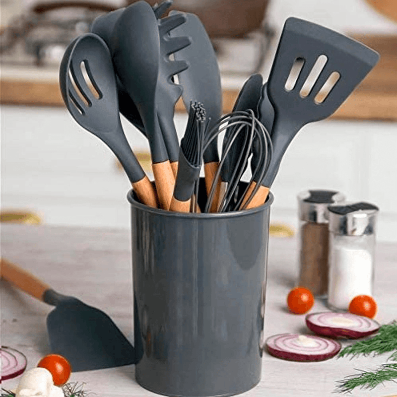 Kit 12 Peças Utensílios de Cozinha - CozzyKit™