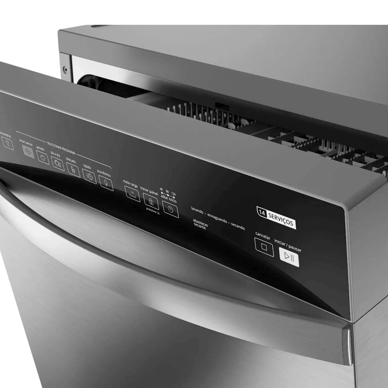 Lava Louças Com 14 Serviços - Brastemp