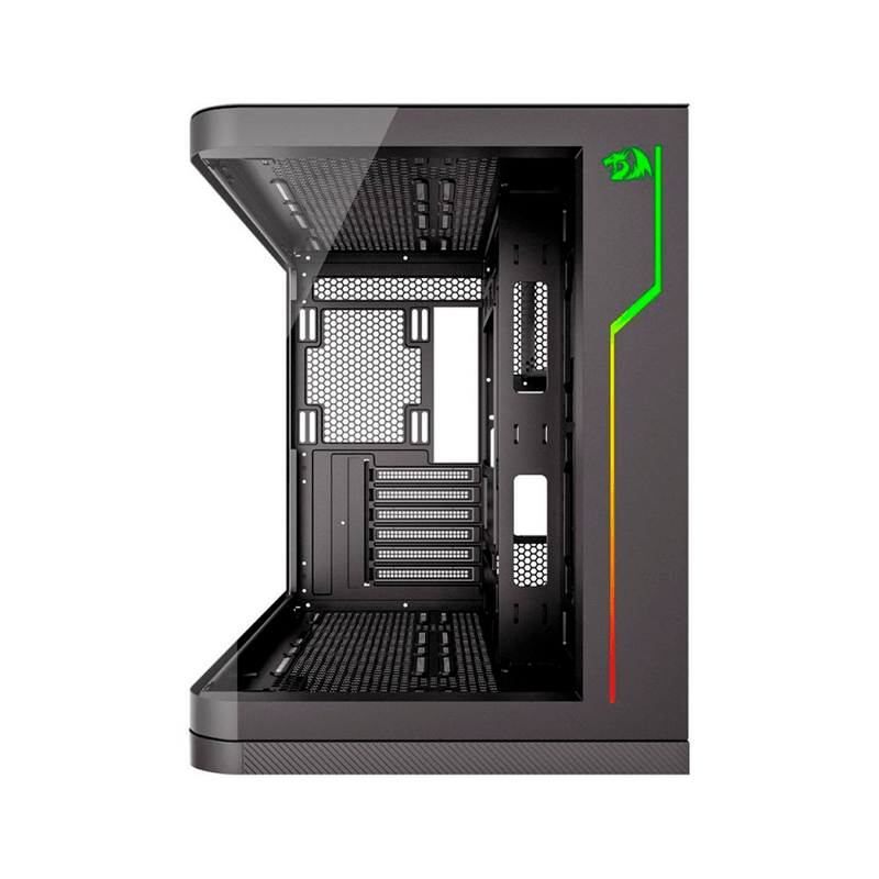 Gabinete com Vidro Curvado - AeroGlass™