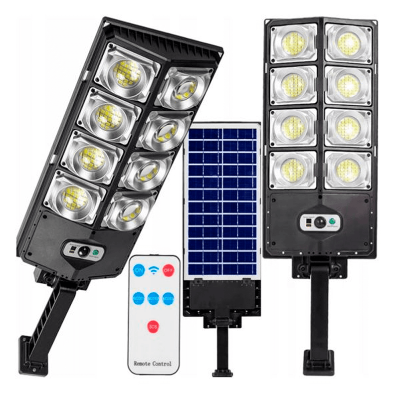 Luminária LED com Placa Solar - Sunergy™