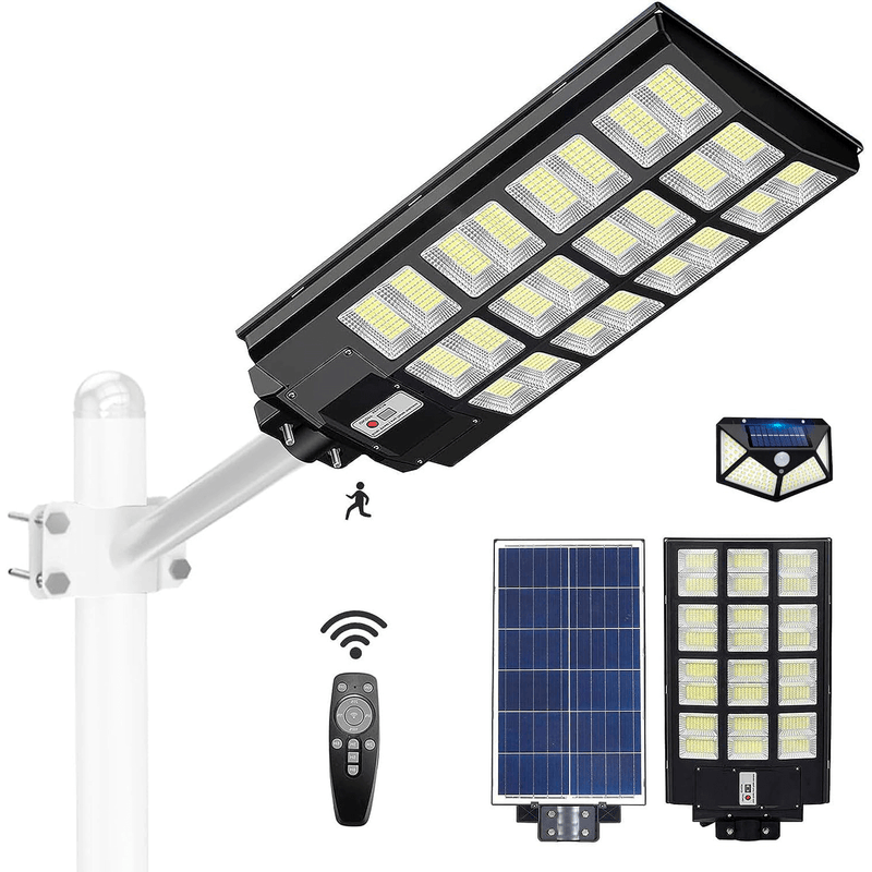 Luminária LED com Placa Solar - Sunergy™