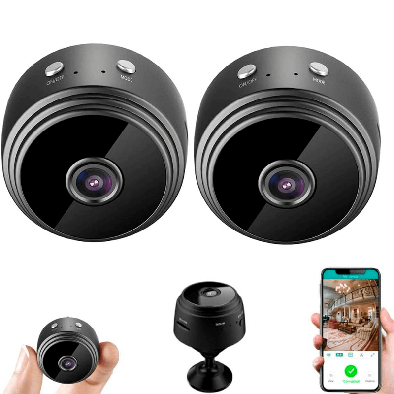 Mini Câmera Vigilante - CamGuard™